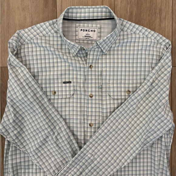 Poncho - Large Slim - Original Button Down - Picture 2 of 3